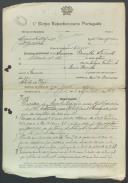Francisco Borralho Fortunato - Soldado - Regimento de Infantaria nº17