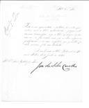 Correspondência de José da Silva Carvalho para Agostinho José Freire sobre vencimentos e contabilidade.