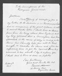 Processo sobre o requerimento de Eduard  Addison, pai de Henry Addison, artilheiro no navio D. Maria.