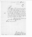 Correspondência da 1ª e 3ª Divisões Militares e de Francisco de Paula Salema, governador de Palmela, para a Secretaria de Estado dos Negócios da Guerra sobre relações de oficiais que não são combatentes.