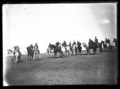 "Exercícios no hipódromo de Belém."