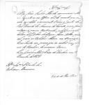 Correspondência do conde do Rio Pardo para o conde de Barbacena Francisco sobre fornecimento de material e artigos requisitados ao Arsenal Real do Exército para o presídio da Torre de São Julião da Barra, o Depósito de Prisioneiros da Torre de Outão, o castelo de São Filipe de Setúbal e para o Regimento de Infantaria 14, conserto de artigos de armamento e correame remetidos da província do Minho para o Trem do Ouro, armas, bandeiras, envio de instrumentos de música para o Regimento de Infantaria 17, remessa de munições de guerra para o Depósito da praça de Faro e de explosivos para o Regimento de Artilharia 1, intendência e uniformes, remetendo relação da quantidade dos artigos de vestuário que havia no Arsenal Real do Exército para serem distribuídos aos militares.