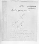 Correspondência do tenente-coronel Gregório António Pereira de Sousa, chefe interino da  Repartição de Expediente dos Estrangeiros da 2ª Direcção do Ministério da Guerra, para o presidente da Comissão de Liquidação de Contas dos Militares Estrangeiros sobre o envio de documentação relativa a certidões de óbito, licenças, a requerimentos de oficiais e praças dos distintos Corpos Militares para a atribuição de vencimentos, diplomas e transferência de oficiais para a Companhia de Veteranos.