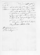 Ofício de Joaquim António de Abreu para o conde de Subserra participando a recepção do Regimento de Infantaria 11, faltando no entanto um 2º sargento.