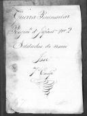 Processos sobre cédulas de crédito do pagamento das praças do Regimento de Infantaria 2, durante a Guerra Peninsular (letra J).