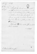 Processo sobre o requerimento de Jacinto José da Silva, 2º sargento da 3ª Companhia de Artilheiros Condutores das Brigadas de Artilharia Volantes.