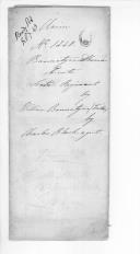 Processo sobre o requerimento de William Bannatyne, pai de Alexander Bannatyne, soldado do Regimento de Fuzileiros Escoceses.