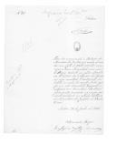 Ofício de José Joaquim dos Reis e Vasconcelos, procurador Régio, pedindo que lhe seja enviado o autógrafo da carta ou bilhete para poder promover um processo judicial.