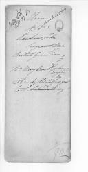 Processo sobre o requerimento de Mary Ann Hawkins, filha de John Hawkins, sargento do Regimento de Granadeiros Ingleses.