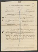 António dos Santos - Soldado - 12ª. Compª. Regimento de Infantaria nº. 4
