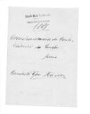 Ofício do major António Pedro Lécor para o conde de Barbacena Francisco sobre os protestos e felicitações feitos à infanta D. Isabel Maria.