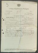 Rodrigo de Sousa Serôdio - Soldado - 11ª. Compª. Regimento de Infantaria nº. 4