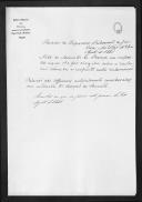 Correspondência entre o Ministério da Guerra e o Supremo Tribunal de Justiça Militar sobre a reclamação do tenente-coronel Aviolat e de outros oficiais franceses qe serviram no Exército Libertador e relações dos oficiais do 1º Regimento de Infantaria Ligeira da Rainha que passaram à 3ª e 5ª Secção do Exército em virtude da carta de lei de 19 de Outubro de 1840.