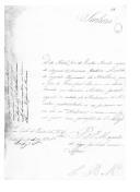 Requerimento de Antão José de Freitas Azevedo, 2º sargento da 1ª Bateria Montada do 2º Regimento de Artilharia.