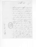 Correspondência de Pedro José Frederico para Baltazar de Almeida Pimental e para José Baptista da Silva Lopes sobre forragens, solípedes e víveres.