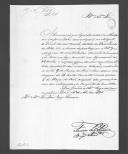Correspondência de Francisco José Pereira para José Jorge Loureiro sobre relações da Comissão de Liquidação da Dívida dos Militares e Empregados Civis do Exército, que serviram no Exército Libertador, criada pelo decreto de 23 de Junho de 1834.