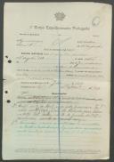 Joaquim Pedro Mendonça - 2º. Sargento - 12ª. Compª. Regimento Infantaria nº. 4