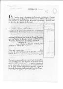 Títulos de crédito sobre a Comissão de Londres, passado pela Comissão Encarregada da Liquidação das Contas dos Oficiais Estrangeiros do Regimento de Fuzileiros Escoceses.