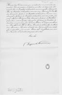 Despachos assinados pelo duque da Terceira, secretário de Estado dos Negócios da Guerra, sobre a colocação de cirurgiões em várias unidades militares.