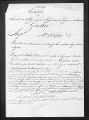 Processo de liquidação de contas do tenente Gudin que serviu no 1º Regimento de Infantaria Ligeira da Rainha.