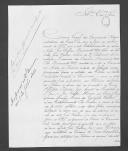 Correspondência de Vitor Jorge para Miguel José Martins Dantas sobre vencimentos e pessoal.