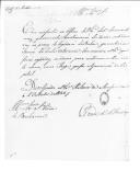 Correspondência do conde de São Lourenço para o conde de Barbacena sobre o pagamento de vencimentos e emigrados em Espanha.