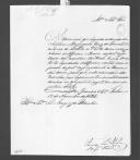 Correspondência de Francisco José Pereira para marquês de Saldanha sobre relações da Comissão de Liquidação da Dívida dos Militares e Empregados Civis do Exército, que serviram no Exército Libertador, criada pelo decreto de 23 de Junho de 1834.
