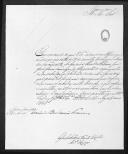 Correspondência de Gabriel António Franco de Castro para o conde de Barbacena Francisco sobre transferências, nomeações, demissões e dispensas de pessoal, presos, amnístias, deserções e informações militares.