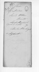 Processo sobre o requerimento de William Sivords, soldado do Regimento Irlandês da Rainha.
