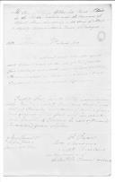 Processo sobre o requerimento do soldado Charles Wilkes do Regimento de Fuzileiros Escoceses.