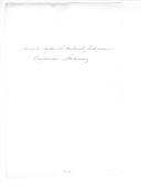 Contrato (minuta) do capitão Vigna ao serviço da Companhia de Atiradores Portuguesa.