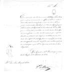 Ofício do visconde de Almer para João Honorato Rolim sobre a inspecção ao cavalo do major Joaquim António Severo do Regimento de Caçadores da Beira Alta que se evadio para os rebeldes.