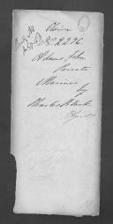 Processo sobre o requerimento de John Adams, marinheiro da Esquadra Libertadora.