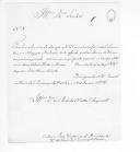 Correspondência de várias entidades para João da Mata Chapuzet, governador da torre de São Julião da Barra, sobre pessoal, disciplina, presos, intendência, munições, vencimentos, obras, víveres e contrabando.