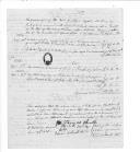 Processo sobre o requerimento do soldado Richard Ackerell do Regimento de Lanceiros da Rainha.