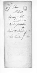 Processo sobre o requerimento de Charlote Kingdom, mãe de George O'Brien Kingdom, soldado do Regimento de Granadeiros Ingleses.