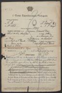 Joaquim Manuel Deus - Soldado - 9ª. Compª. R. I. 22
