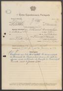 Manuel Lourenço Soeiro - Soldado - 9ª. Compª. 3º. Bat. Regimento de Infantaria nº. 17
