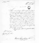 Correspondência de várias entidades para Agostinho José Freire sobre embarcações, despesas, ingleses, uniformes, infantaria, munições, inspecções e Batalhão da Marinha.