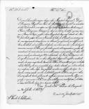 Ofício de Cândido José Xavier para o conde de Saldanha sobre as boas vindas de D. Pedro II a Lisboa.