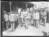 "Requisição de cavalos."