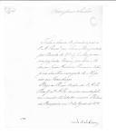 Ofício do conde de Subserra para D. João VI sobre a nomeação de João António Ramos Nobre para encarregado de negócios em Hamburgo.