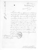 Correspondência de Jacinto Inácio de Sousa Tavares para Joaquim de Sousa Quevedo Pizarro sobre abastecimentos, intendência e contabilidade.