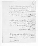 Processo sobre o requerimento do soldado James Clementson do Regimento de Fuzileiros Escoceses.