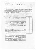 Títulos de crédito sobre a Comissão de Londres, passado pela Comissão Encarregada da Liquidação das Contas dos Oficiais Estrangeiros do Regimento de Fuzileiros Escoceses.