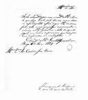 Ofício do marquês de Angeja, comandante das força do norte, para Candido José Xavier sobre o envio de uma carta anónima que recebeu.