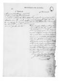 Processo sobre um requerimento do soldado Manuel da Cruz, da 1ª Companhia do Regimento de Infantaria 5 na Madeira.