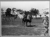 Cerimónia no Colégio Militar.