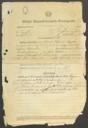 Narciso Lopes da Cunha - Soldado