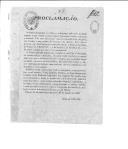 Proclamação do conde de Vila Flor aos soldados que nos Açores fazem parte das forças de D. Miguel I, incentivando-os a juntarem-se às tropas que apoiam a Rainha D. Maria II.